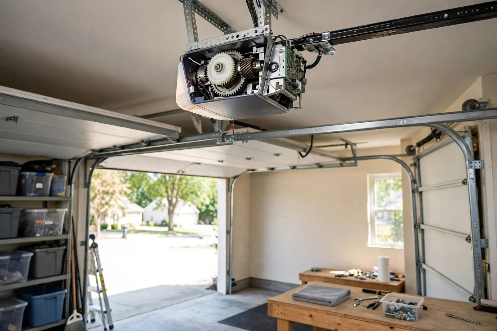 Garage Door Opener Repair —  Gear Assembly Rebuild in Sheffield by Waldorf Garage Door Repair