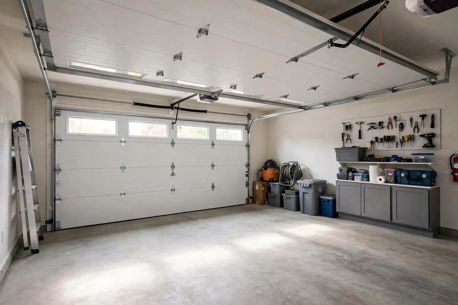 Garage Door Repair —  Half-Stuck Door Repair in Sheffield by Waldorf Garage Door Repair