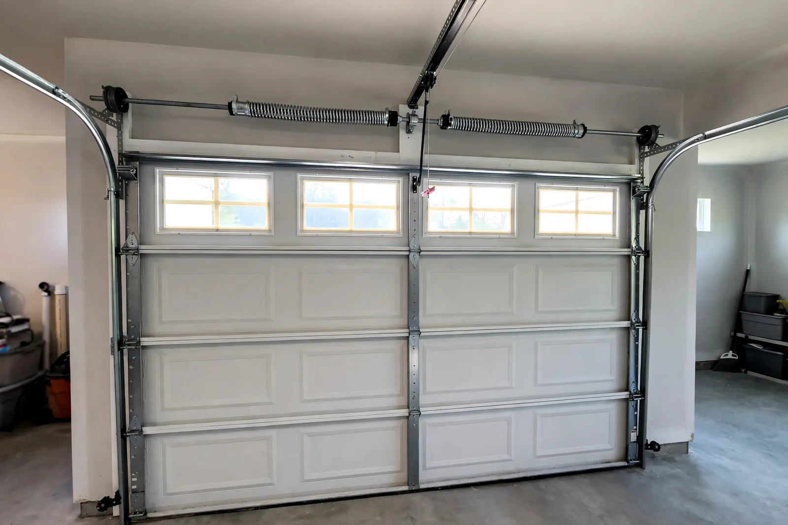 Garage Door Spring Replacement —  Matched Torsion Spring Pair in Carrington by Waldorf Garage Door Repair